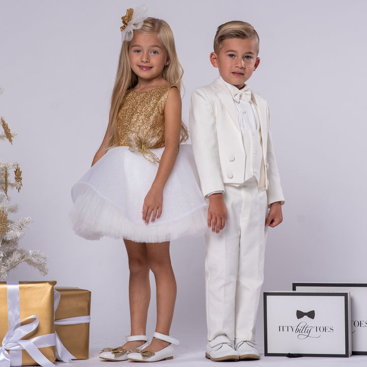 The Ultimate White Suit - Couture - Itty Bitty Toes
