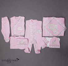 Pink Princess 10 Piece Newborn Set - Newborn Set - Itty Bitty Toes