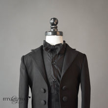 Charles Suit (Black) - Couture - Itty Bitty Toes
