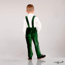 Connor Suspenders Set (Velvet Green)