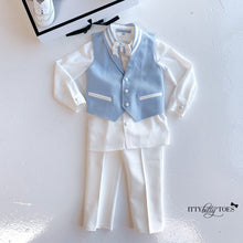 Giovanni Vest Set (Baby Blue)