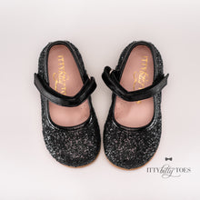 Ina Sparkly Black (Faux)