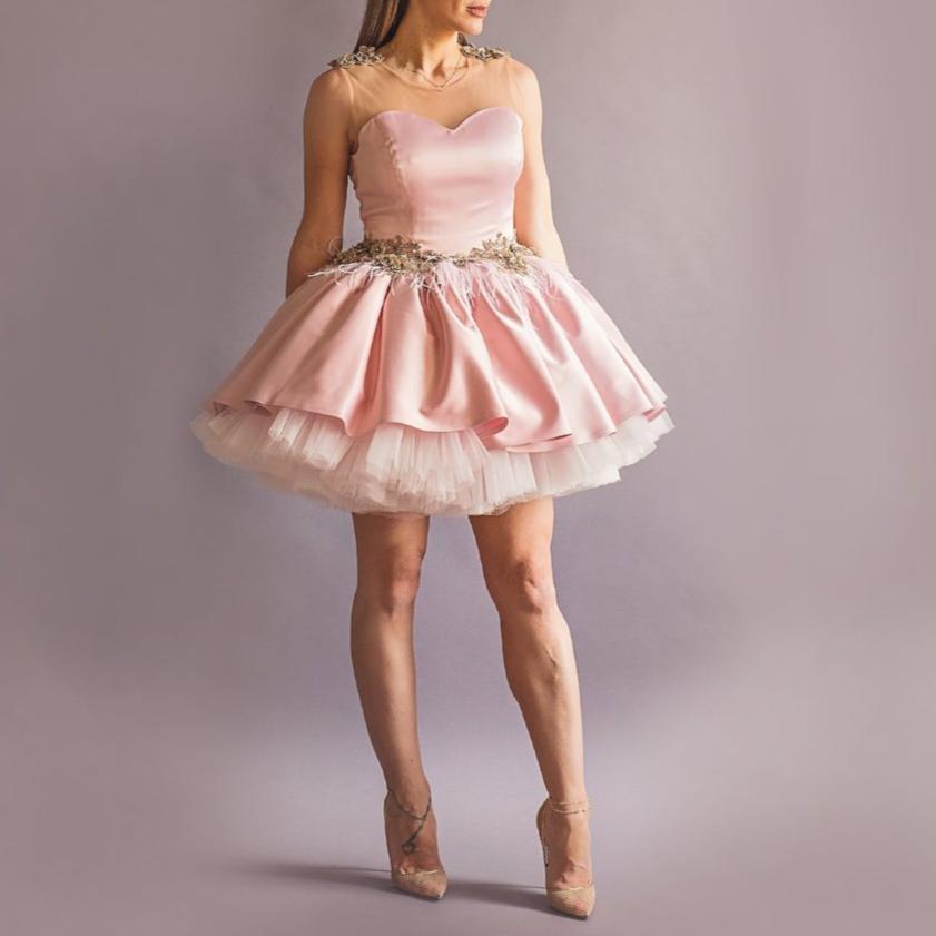 Mommy Blush Swan Dress Custom Mommy Blush Swan Dress Custom