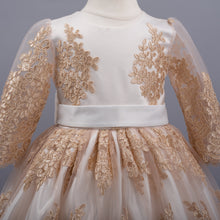 Gizelle Gown (White & Gold)