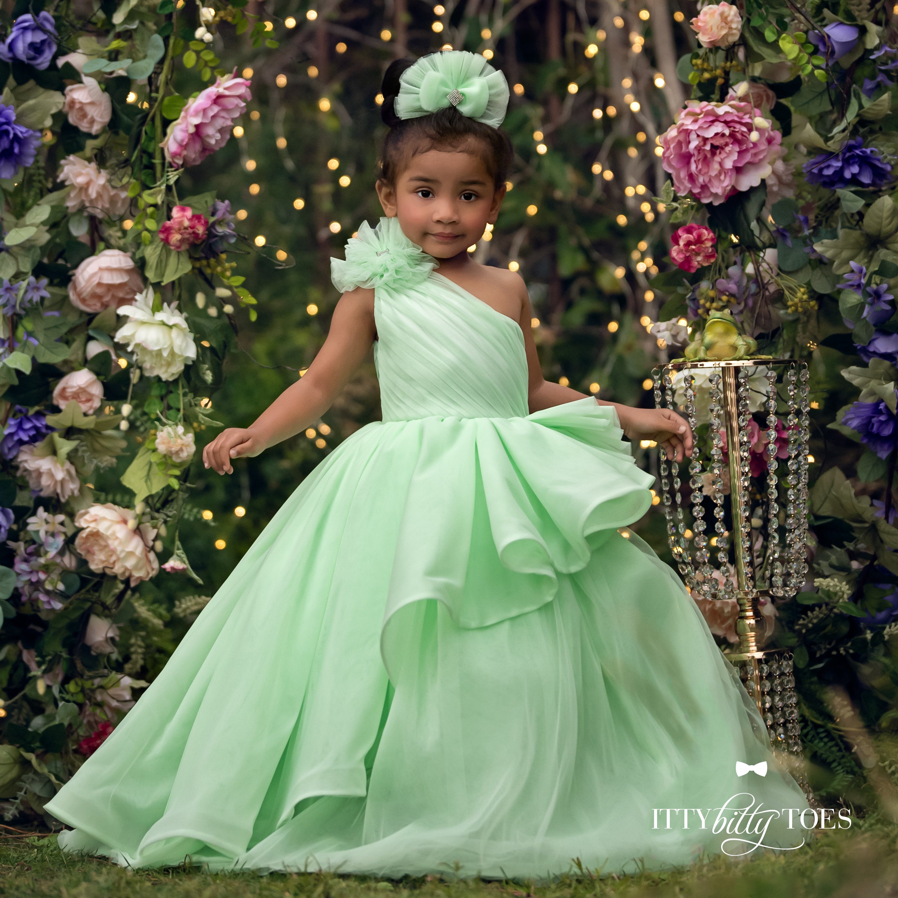 Princess Tiana Inspired Dress 6-12 months Princess Tiana Inspired Dress 6-12 months