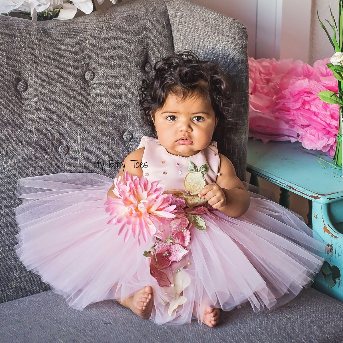 Carla Dress Itty Bitty Toes Baby Shop Online
