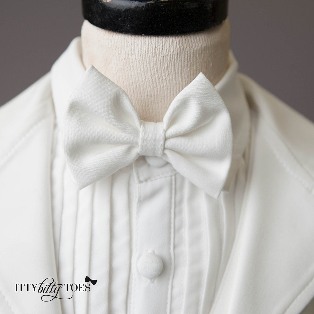 The Ultimate White Suit - Couture - Itty Bitty Toes