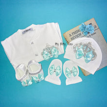 Crown Jewels Set (Mint) - Newborn Set - Itty Bitty Toes