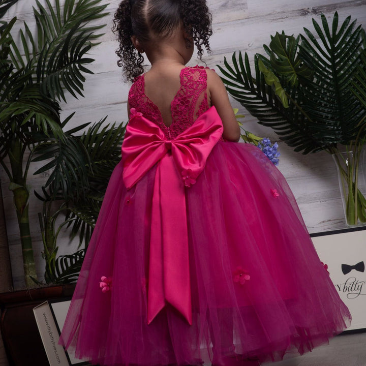 Stormi Dress (Fuchsia)