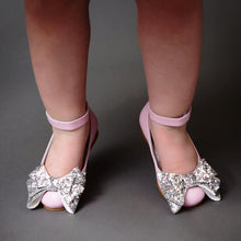 Alba 71 (Pink & Silver) - Shoes - Itty Bitty Toes