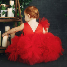 Kloe Dress (Red) - Couture - Itty Bitty Toes