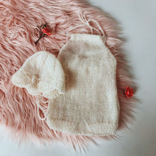 Iris Baby Romper (White) - Babies - Itty Bitty Toes