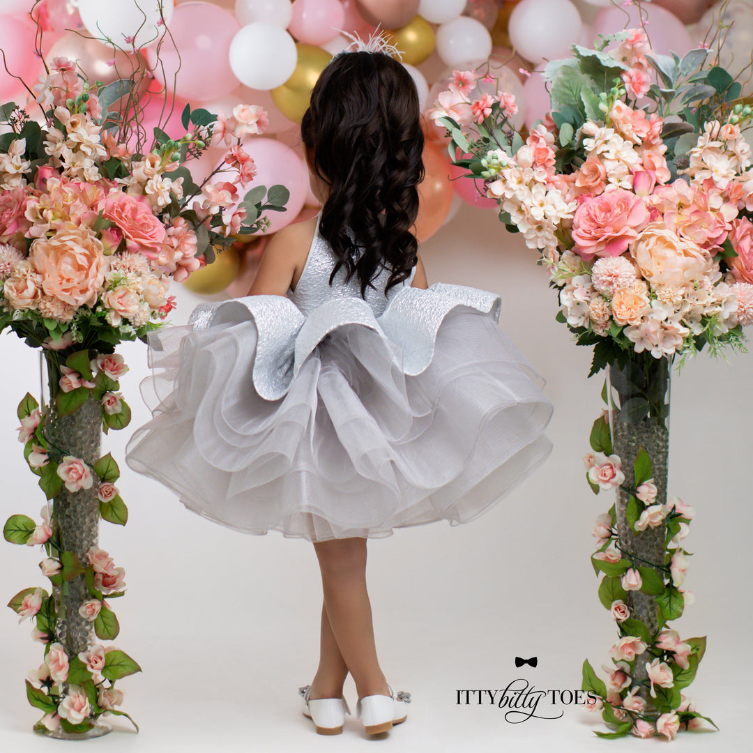 Angela Dress (Silver)