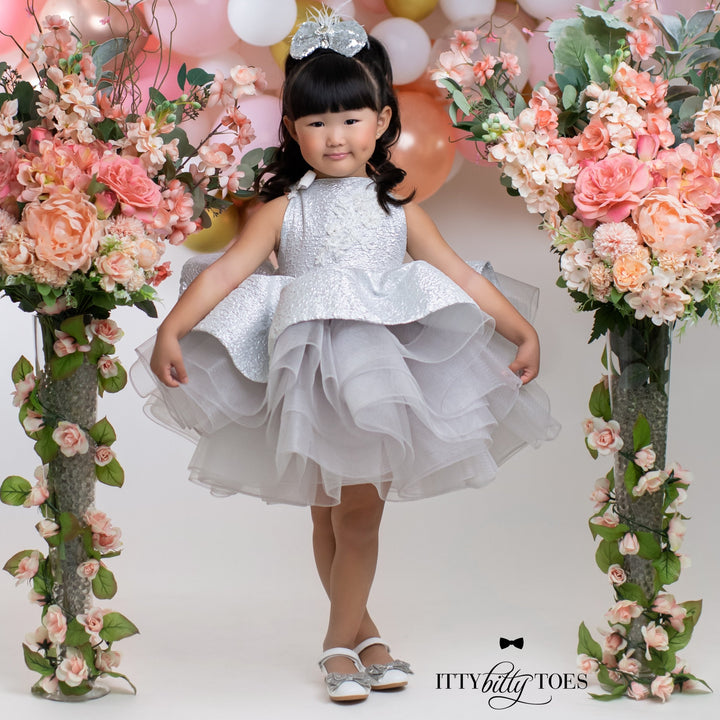 Angela Dress (Silver)