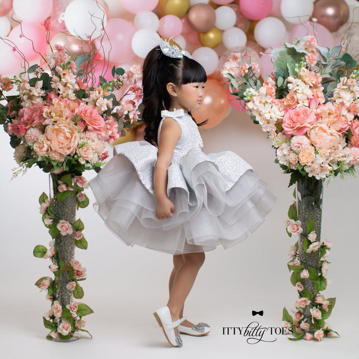 Angela Dress (Silver)