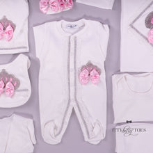 White & Pink 10 Piece Newborn Set