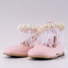 Cami Pearl Pink Feathers (Faux)