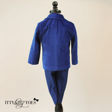 Charles Suit (Blue) - Couture - Itty Bitty Toes