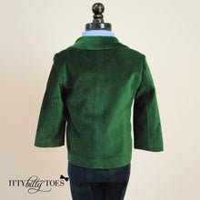 Charles Suit (Green) - Couture - Itty Bitty Toes