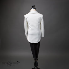 Charles Suit (Black & White) - Couture - Itty Bitty Toes