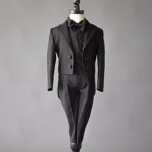 Charles Suit (Black) - Couture - Itty Bitty Toes