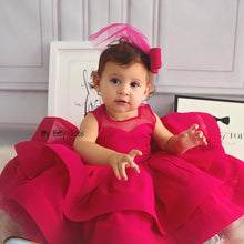 Chelsea Dress (Fuchsia) - Couture - Itty Bitty Toes