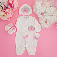 Angel Wings Jewels Set (Pink) - Newborn Set - Itty Bitty Toes