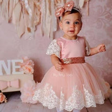 Princess Julia Dress (Rose Gold) - Couture - Itty Bitty Toes