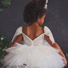 Snow Dress (Silver) - Couture - Itty Bitty Toes