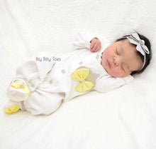 Crown Jewels Set (Yellow) - Newborn Set - Itty Bitty Toes