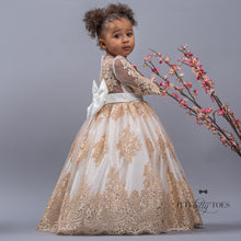 Gizelle Gown (White & Gold)