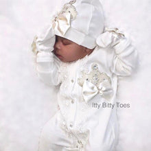 Crown Jewels Set (White) - Newborn Set - Itty Bitty Toes