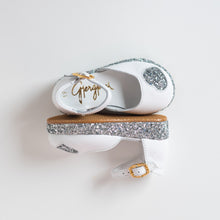 Kelli 13 (White & Silver) - Shoes - Itty Bitty Toes