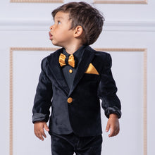 Alex Suit (Velvet Black) - Couture - Itty Bitty Toes