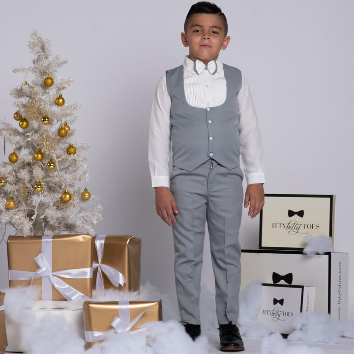 William Vest Set (Gray)