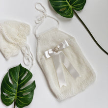 Iris Baby Romper (White) - Babies - Itty Bitty Toes