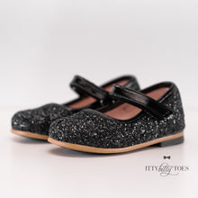 Ina Sparkly Black (Faux)