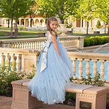 Lili Dress (Blue) - Couture - Itty Bitty Toes