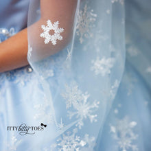 Elsa Inspired Dress - Couture - Itty Bitty Toes