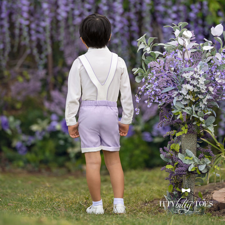 Mario Shorts Set (Purple)
