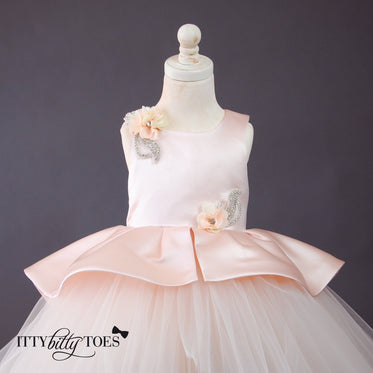 Ava Rose Dress - Couture - Itty Bitty Toes