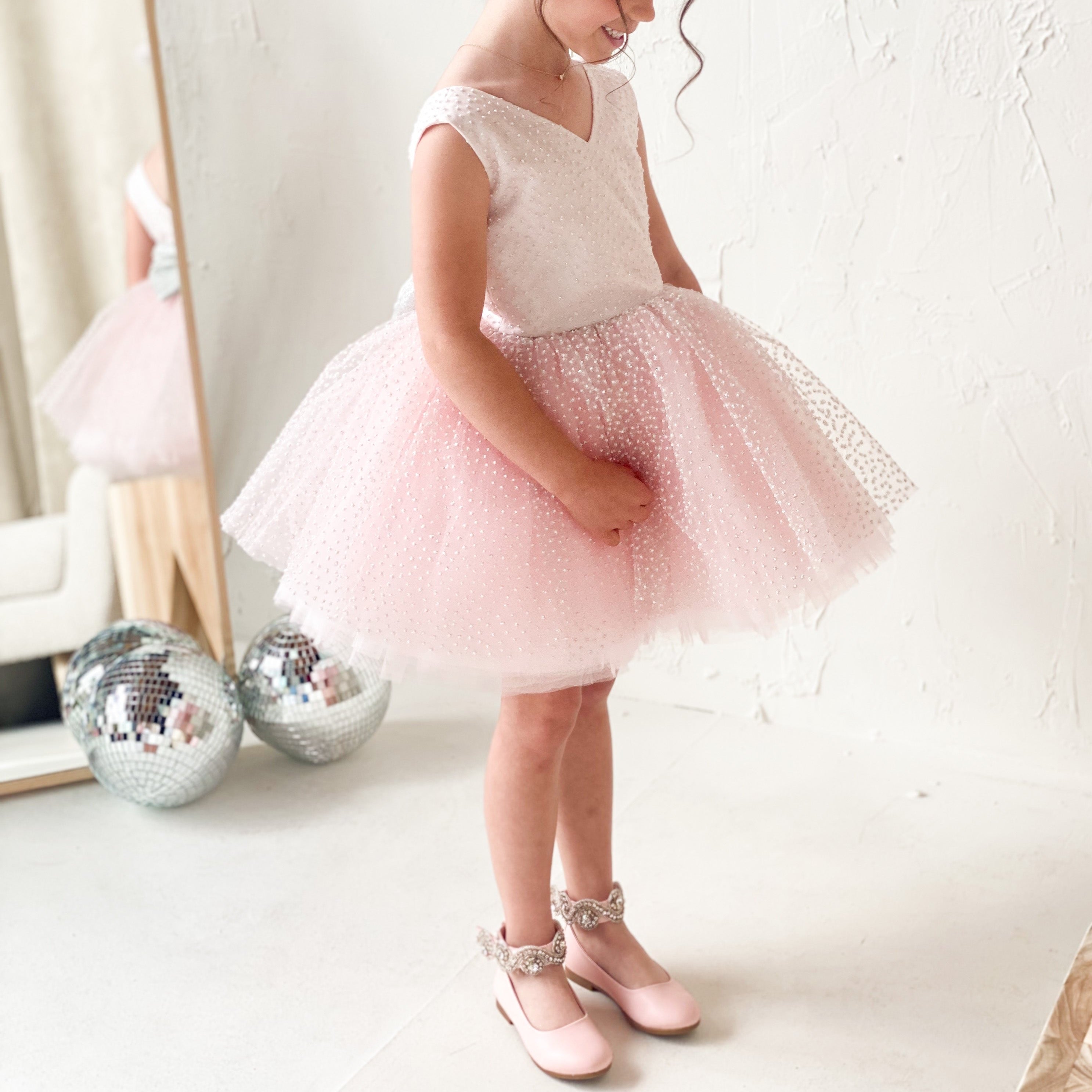 Maisie Dress (Detachable Train) – Itty Bitty Toes