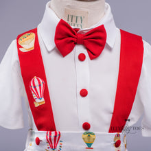 Red Balloon Suspender Set