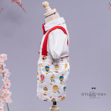 Red Balloon Suspender Set