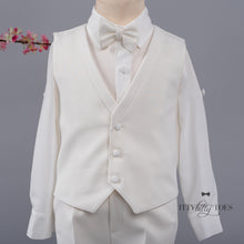 Liam Vest Set (White)