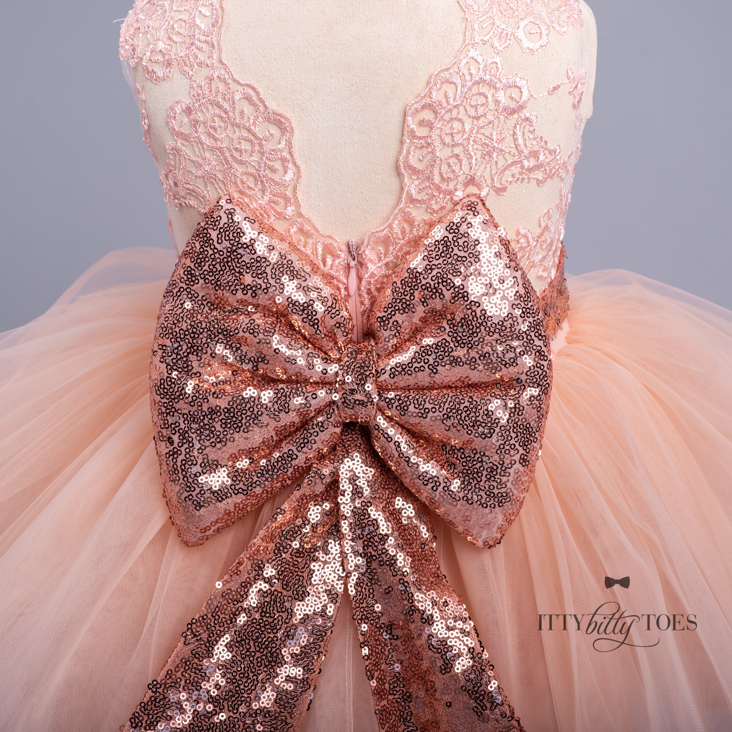Rose gold kid dresses hotsell