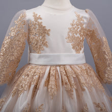 Gizelle Gown (White & Gold)