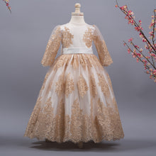 Gizelle Gown (White & Gold)