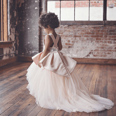 Ava Rose Dress - Couture - Itty Bitty Toes