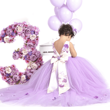 Lili Dress (Purple) - Couture - Itty Bitty Toes